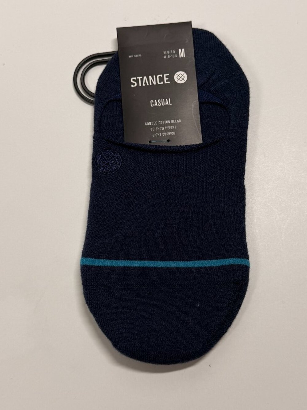 NWT Stance No-Show Casual Socks - Medium – Blue - Unisex